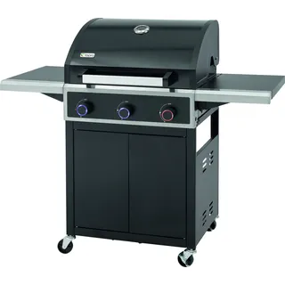 tepro Gasgrill Bellmore 3, 3-Brenner - Schwarz, Silber