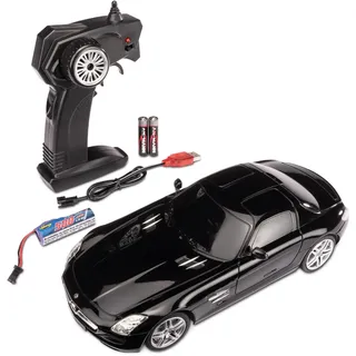 CARSON RC-Auto Mercedes-Benz SLS AMG 1:24 RTR schwarz (500404310)