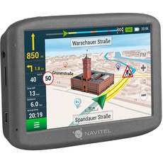 Navitel E200TMC GPS Navi (Navigationsgerät / 5 Zoll/EU 15 Karten Liftime Updates kostenfrei/TMC/POI/Blitzerwarner/Sprachführung/Spurassistent)
