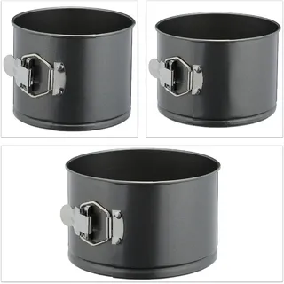 Relaxdays Springform hoch 3er Set Ø 14/16/18 cm