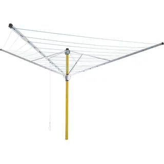 STEWI De Luxe 60m, Inkl. Alu-Bodenhülse, 60m Seilumgang, gelb - Gelb