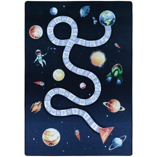 None Kinderteppich Play 2910 Dunkelblau ca. 140x200cm