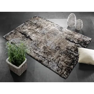 OCI DIE TEPPICHMARKE JUWEL LIRAY Webteppich 120 x 170 cm Beige/Braun