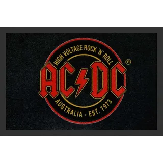 empireposter AC/DC Australia/Est. 1973 - Fußmatte, Größe: 60 x 40 cm, Material Polypropylen