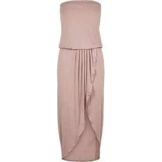 URBAN CLASSICS Bandeaukleid Rosa XXL