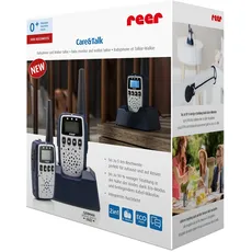 Reer Care&Talk 2in1 Babyphone und Walkie-Talkie, bis zu 5 km Reichweite