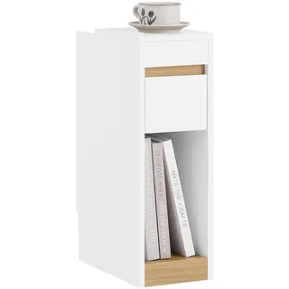 SoBuy Nachtschrank 20x60x60 cm Weiß