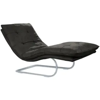 W.SCHILLIG Relaxliege »daily dreams« in Waffelkissen-Optik, wahlweise mit Motor, silber matt, in 2 Breiten, grau