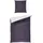 Tango Gestreift Grau 135 x 200 cm + 80 x 80 cm