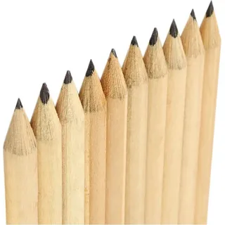 Set mit 400 Mini-Stiften (Typ 3: 10 cm, mit Radiergummi, im Karton)