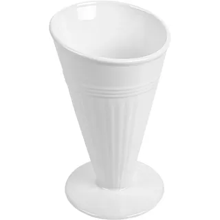 Garcia de Pou 6 Stück - Frittierbecher Ø 11,8 x 19,8 cm weiß Porzellan