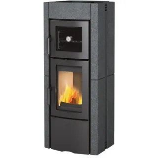 La Nordica-Extraflame La Nordica Ester Kaminofen Naturstein Weiß