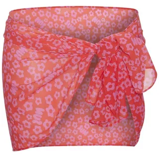 Buffalo Strandrock Damen Floral Pink/Rot 1