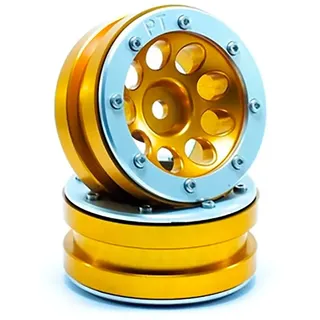 Metsafil Beadlock Pt-ecohole 1.9 ́ ́ Felge - Gold / Silver