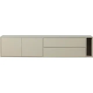 Woood Settle TV-Kommode Lowboard 200 cm Beige Holz