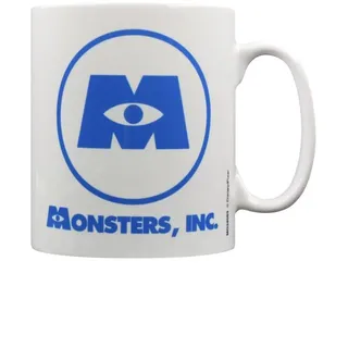 Disney Monsters Inc Kaffeebecher Pixar Logo, Mehrfarbig, 7.9 x 11 x 9.3 cm