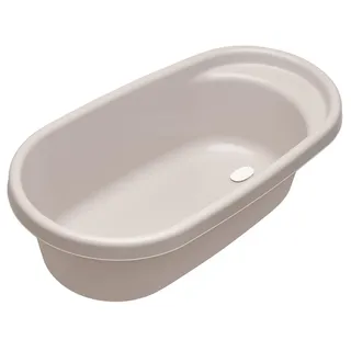 Orthex Babybadewanne 27 L mit Stöpsel | Grau | | Baby-Bad | BPA-frei | 10-Jahres-Garantie | L77 x W41 x H24 cm