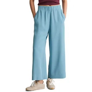 Marc OߴPolo Denim Damen Stoffhose mit elastischem Bund bequem, Blau (Blue Dawn), M