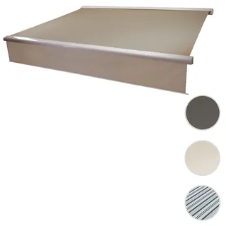 Mendler Vollkassetten-Markise T124 400 cm braun
