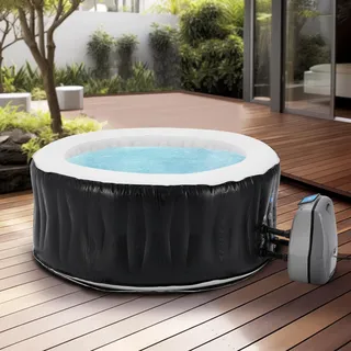 Pro-Tec Whirlpool Carbone 165 x 70 cm schwarz