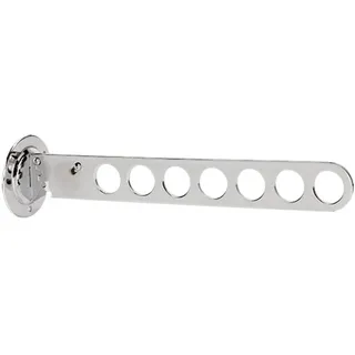 Klappbar Wandkleiderhaken, Wand Kleiderständer Klappbar, Kleiderlüfter Balkon Wandmontage Klappbar Edelstahl Klappbar Kleiderständer für Kleidung Wand Waschküche Kleiderstange Garderobenstange, Silber