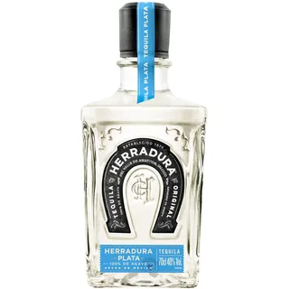 Tequila Herradura Plata - Ultra Premium Tequila - Geschenkempfehlung - Fruchtige Süße trifft auf die würzigen Aromen einer 45-tägigen Fassreifung - 0.7L/40 Prozent Vol
