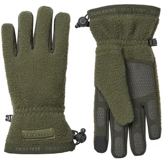 SEALSKINZ Hoveton Wasserdichter Handschuh aus Sherpa-Fleece, Olivgrün, XL