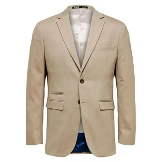 SELETED HOMME Men's SLHSLIM-Neil BLZ B NOOS Sakko, Sand, 54 - Beige
