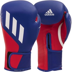 adidas Herren Tilt 250 Boxhandschuhe, Blau/Rot, 14 oz EU