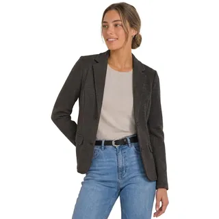 Street One Damen Basic Blazer mit Reverskragen und Dessin