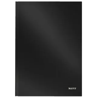 Leitz Notizbuch A4 kariert Schwarz
