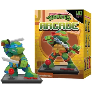 Mighty Jaxx Arcade: Teenage Mutant Ninja Turtles | Überraschungsbox-Sammelfigur | EIN zufälliges Zeichen