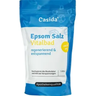 Casida GmbH Epsom Salz Vitalbad 1 kg