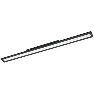 EGLO LED-Deckenleuchte Salobrena-Z CCT 120 cm x 10 cm Schwarz - Weiß