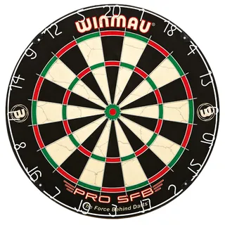Winmau Pro SFB, Dartscheibe, Mehrfarbig, Sisal, Fest, Erwachsener, 45 cm - Rosa