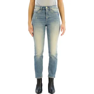Salsa Jeans Glamour Cropped Slim Fit Jeans Blau 25 / 28 Frau Blau 25 - Blau