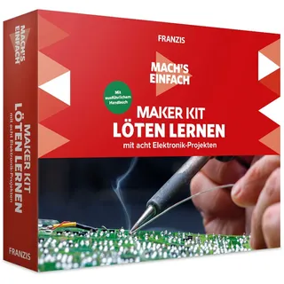 Franzis Experimentierkasten "MakerKit Löten lernen