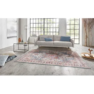 HANSE Home Teppich "Anthea" rechteckig 5 mm Höhe Orientalisch, Läufer, Vintage, Wohnzimmer, Schlafzimmer, Esszimmer, cyan
