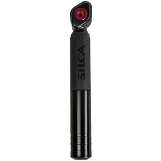 SILCA Pocket Impero Mini-Fahrradpumpe 120 PSI schwarz