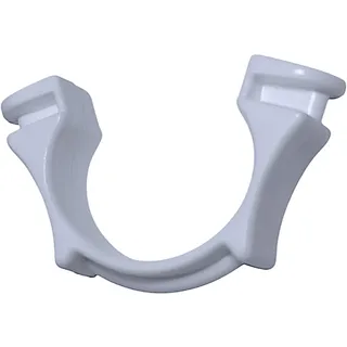 Raum2 10 Gardinenstopper Universal für Gardinenschienen, Gardinen Klemme, Stopper, für eckige und runde Ausstanzung 10mm, Gardinenleiste, Feststeller (10 Stück)
