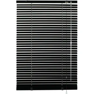 Gardinia Jalousie Aluminium 140 cm x 175 cm Schwarz