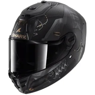 Shark Spartan RS XBot Integralhelm - Matt Schwarz/Dunkelgrau / M