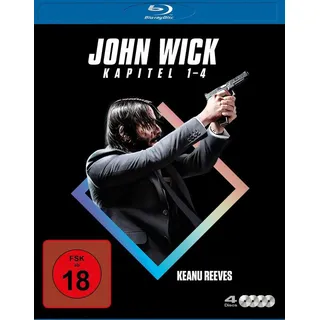 John Wick: Kapitel 1-4 (Blu-ray)