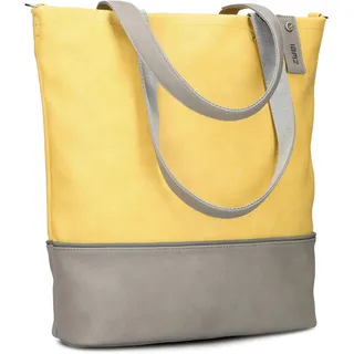 Zwei Jana J145 Shopper Kunstleder Lemon