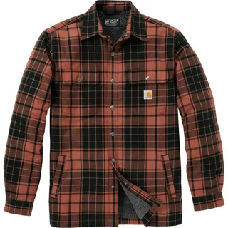 Carhartt Hubbard Plaid Shirt Jac homestead red (RG0) XL REG