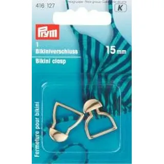 Prym Bikiniverschlüsse ST silberfarbig 15 mm