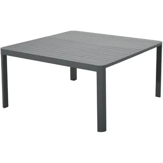 Garden Pleasure AMIRA Gartentisch 97-149 x 149 x 75 cm Grau