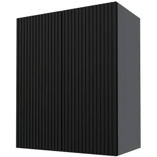 Feldmann-Wohnen Hängeschrank Avellino 60 x 32,5 x 72 cm Schwarz