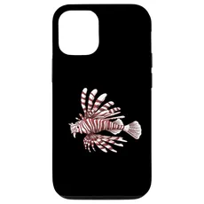 Hülle für iPhone 15 Pro Feuerfisch Rotfeuerfisch Meer Taucher Aquarium Fische