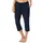 Damen Schlafhose 3/4-lang Baumwolle Stretch Single-Jersey-Qualität Mix RelaxPyjamaunterteil grau-jaspe_179270 42 48